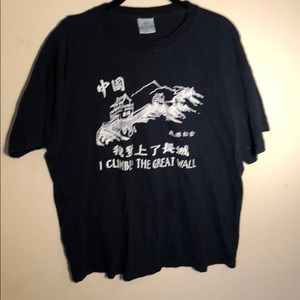 Vintage Great Wall of China shirt